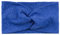 styleBREAKER Damen Haarband in Feinripp Optik mit Schleife, Twist Knoten, Stirnband, Headband 04026009, Farbe:Blau meliert