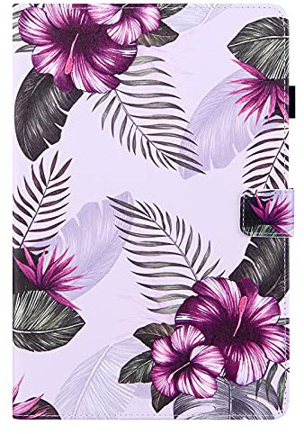 MadBee Tableta Funda para All-New Amazon Fire HD 10 (11th Generation, 2021), Varios Patrones Súper Delgada y Ligera Carcasa con Función de Soporte [Auto-Reposo/Activación] (#E)