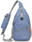ZOMAKE Brusttasche Herren Sling Bag - Crossbody Bag Damen Klein Umhängetasche Leichte Schultertasche für Outdoor Wandern Reisen(Navy Blue)