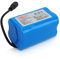 RC-Nistbootbatterie, 12000 MAh, 7,4 V, Sichere Wiederaufladbare Schnellbootbatterie, Leichte und Leistungsstarke Wiederaufladbare Lithium-Polymer-Lithiumbatterie mit Großer
