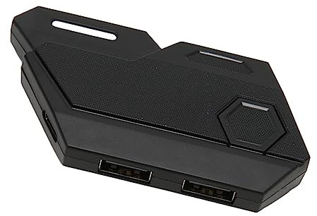 Tastatur- und Maus-Konverter-Adapter für NintendoSwitch PS3 XboxONE XboxSeries X S Spielekonsole, Plug-and-Play mit Benutzerdefinierter Taste, Unterstützt FPS FTG
