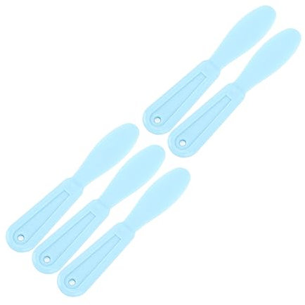 Reliable Quality Dental Plastic Plaster Knife with Ergonomic Handle Convenient Operation Easy to Clean for Crafts Kitchen and Beauty Use (Light Blue)