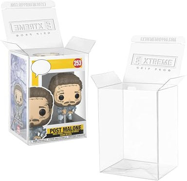 Schutzhüllen/Hüllen für Funko-Pop-Vinyl, 0,5 mm starke Dicke, 10,2 cm, 100 Stück