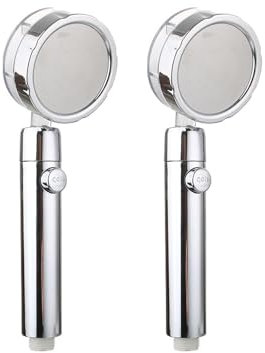 3.0 Duschkopf - Mehr Druck & Wassersparend, Inklusive Filterfunktion für Massage & Regendusche Erlebnis