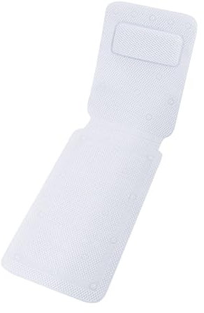 Zjyufy Ganzkörper Badewannenkissen, Badewannenkissen, Badewannenkissen mit 30 Anti-Rutsch-Supersaugung, Badewannenzubehör, für Nacken Rücken und Steißbeinstütze