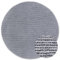 Villeroy & Boch Wollteppich Francois Rund - Natur Wohnzimmerteppich - Handgewebt & Natürlich - Boho Teppich Wolle für Wohnzimmer, Schlafzimmer, Esszimmer, Flur, Küche – Silber, 200cm