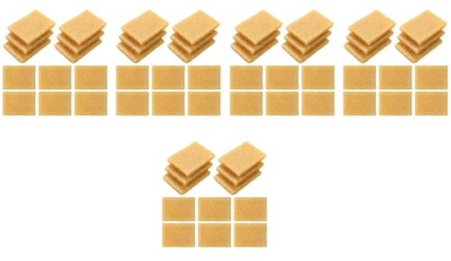 VENOAL 60 StüCk Reste Zement Radiergummi Gummi Reinigung Radierer zum Entfernen Von Klebstoff und RüCkstäNden Von Papier, Kunststoff und Mehr