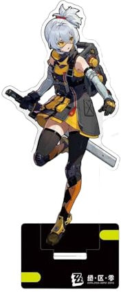 Zenless Zone Zero Merch Figur Acryl Ständer 15,2 cm Charakter Kombinierter Typ Doppelschicht Desktop Dekoration Spiel Fans (Soldat 11)