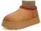 Jifenkla Stivali Invernali per Donna, Platform Boots Comode Mini-Stivaletti Neve Alla Caviglia, Stivali di Plateau Caldi Antiscivolo, Leggeri Outdoor Breve Boot Scarpe