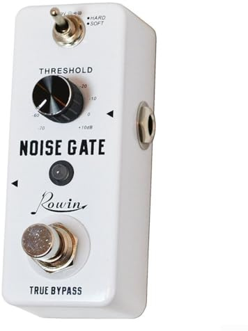 Für E-Gitarre Noise Gate Rowin LEF319, Noise Killer Pedal, 2 Modi