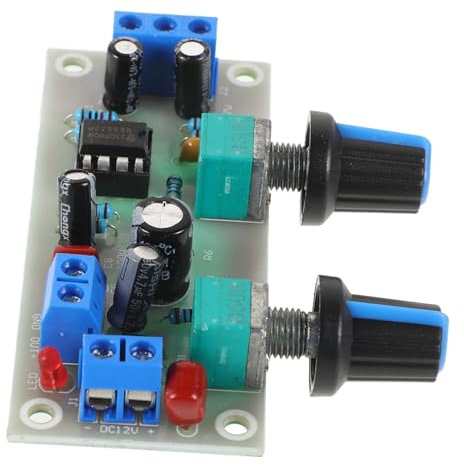 BESTonZON Subwoofer Amplifier Board Low Pass Board for Audio Power Amplifiers Bass Amp Module Preamp Tone Adjustment