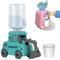 Mini Water Dispenser,Water Dispenser,Cold Water Dispenser,Mini Water Dispenser Machine,Simulation Drinks Dispenser with Tank Cup,Desktop Water Cooler Dispenser,Water Dispenser with Tap,Blue Car