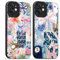 Yirlbey 2 Stück für iPhone 12 Hülle 6,1 Zoll Collage Handyhülle Aesthetic Motiv Schleifen Muster Design, Weiche Bunt Silikon TPU Bumper Ultra Dünn Kameraschutz Schutzhülle Mädchen Case