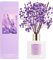COCORRÍNA Diffuseur Parfum Maison, Lavender Garden 200ml avec Diffuseur Bâtonnets Diffuseur de Parfum, Batonnets Diffuseur Parfum, Reed Diffuseur pour Salle de Bain étagère Décoration