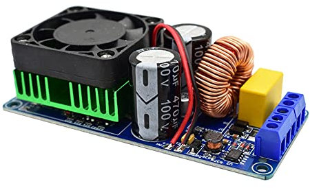 Agwuoetr IRS2092 High Power 500W Mono Channel HiFi Digital Power Amplifier Board Class D Stage Power Amplifier Board