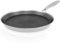 NQYZZFA Poêle À Crêpes En Acier Inoxydable, Revêtement Durable En Nid D'abeille, Poêle À Tortillas, Poêle Plate Antiadhésive Tawa, Compatible Avec Tous Types De Cuisinières Et Fours À Induction,24cm
