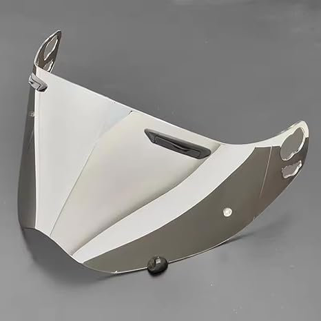 Yofab Visiere Casque Moto pour Arai Tour-CROSS3 TX3 XD4, Casque Moto Pare-Vent Casque Lentille, Remplacement de Visière de Lentille de Casque de Bouclier de Vent de Moto,I Aurora Silver