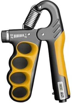 5–100 kg Griffkraft-Handgelenk-Expander for Fitnessstudio, Handstärker, verstellbare Muskelregeneration, Fitness-Handkraftübung(A-orange)