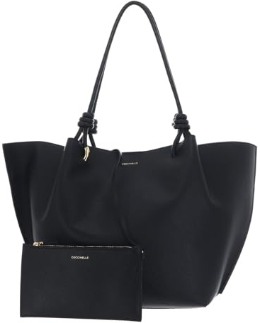 Coccinelle Leder Schultertasche Utensilientasche Finn Handbag Grained Leather