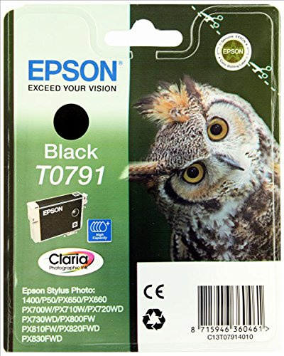 Epson T0791 Tintenpatrone schwarz