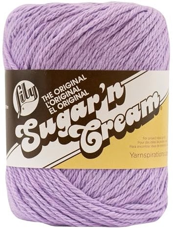 Spinrite Sugar'n Cream Yarn - Solids-Soft Violet