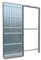CONTROTELAIO PER PORTE SCORREVOLI ANTA UNICA sp100 - PER CARTONGESSO - DOORTECH BY SCRIGNO, MISURE 90x210 cm