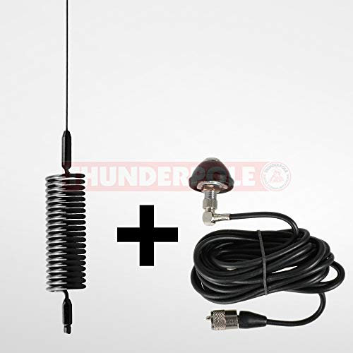 Thunderpole Mini Orbitor CB Radio Antenna & Powerstick Body Mount Kit | Springer CB Radio Aerial