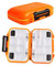 LESOVI Angelköder-Boxen Bait Tackle-Kunststoff-Storage, Klein-Koffer, Mini-Lure-Box für Weste, Angelzubehör-Boxen Aufbewahrungsbehälter, orringe, Small