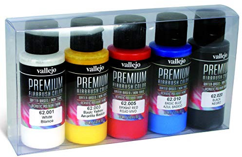 Vallejo PREMIUM Color - Opaque Color Set (5x60ml)