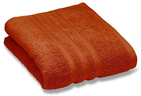 Catherine Lansfield Zero Twist Cotton 30x30cm Face Cloth Pair Terracotta