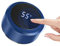 Homealexa Termo Azul, Botella de agua de 500 ml, Acero inoxidable 304, Pantalla táctil con LED indicador de temperatura, Botella inteligente con cierre hermético ideal para calor y frío