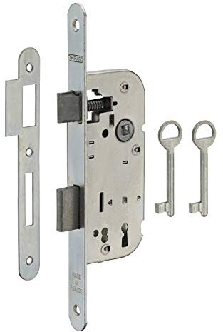 THIRARD - Serrure encastrable pour porte d'intérieur 2 tours z/br 2 clés