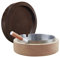VViN Cendrier Original Extérieur Design, Cendrier Avec Couvercle Fermé Anti Odeur, Cigare Cendrier Anti Vent Portable pour Intérieur et Extérieur(GRANDE)