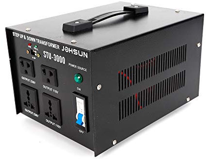 OUKANING 3000W Spannungswandler 110v-220v /220v-110v Step up & down Transformator Konverter Inverter mit USB Schwarz