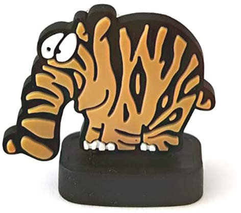Ottifanten 1 aus 20 Figuren Edeka Sammelaktion aussuchen Sammelfiguren Otto (Tigerfant)