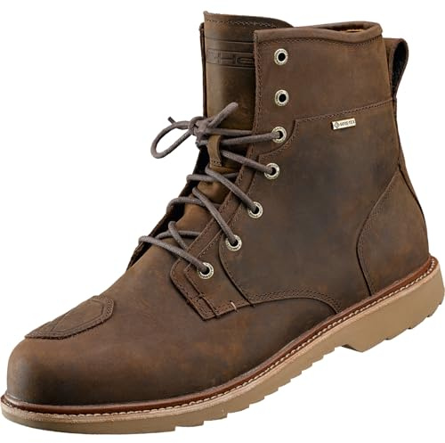 Held Saxton Motorrad-Stiefel Herren | GORE-TEX wasserdicht, Vibram-Sohle