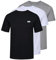 DKNY Men's Giants T-Shirt, Black/White/Grey, L (Pack of 3)