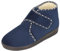 BAWAL Damen Warme Hausschuhe Winterschuhe Velours Gefüttert mit Wolle Klettverschluss 36 37 38 39 40 41 EU (Marineblau, EU Schuhgrößensystem, Erwachsene, Numerisch, M, 38)