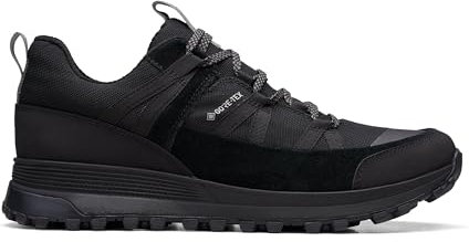 Clarks ATL Trek Run Gore-Tex, Sneaker Uomo, Nero, 41 EU
