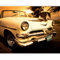 murando - Vlies Fototapete Oldtimer Auto 250x193cm - Foto Tapete Schlafzimmer Wohnzimmer Moderne Vliestapete XXL Wandtapete Motivtapeten 3d Effekt Wand Dekoration - Auto Havanna Kuba Vintage Palme