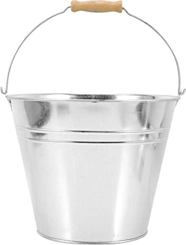 Happyyami Mülleimer Eimer Opfern Feuerstelle Brandkäfig Grubenbrandkäfig Eisspeichereimer Pflanzentöpfe Drinnen Eimer Aus Verzinktem Stahl Kamin Kohleeimer Eisen Mit Deckel Aschenbecher