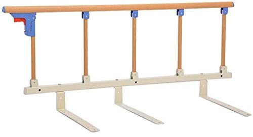 Sty Bettgeländer-Seitenschutz für Senioren/Kinder/Erwachsene, klappbarer Hilfsgriff, Handicap-Stange, Metall-Handlauf, Krankenhaus-Stoßstange, B/C (B) (A)