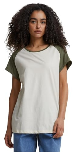 Urban Classics Damen Ladies Contrast Raglan Tee