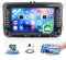 CAMECHO Autoradio Android 13 Doppel din für VW Golf 5 6 Polo Passat Skoda mit Navi, 7 Zoll Bildschirm Autoradio 2 DIN mit Mirror Link GPS WiFi Bluetooth FM/RDS SWC +Rückfahrkamera