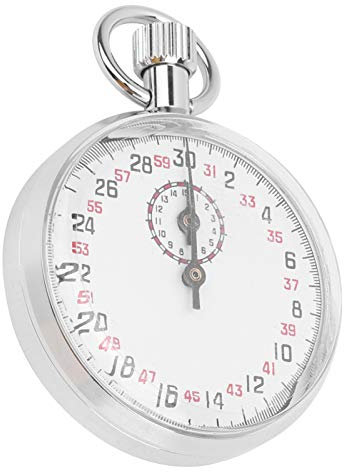 Chronographe Sportif Rond Mécanique Chronomètre de Course à Pied pour L'équipement Pédagogique de la Physique
