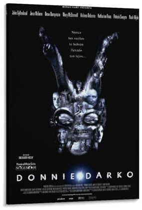 BOJIE Donnie Darko Filmposter (23), Druck, Fotokunst, Malerei, Leinwand, Poster, Zuhause, moderne Dekoration, Poster, 40 x 60 cm
