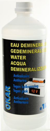 OKAR 021032 Eau Déminéralisée Bidon, 1 L