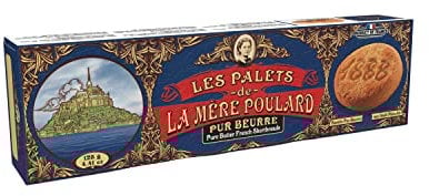 LA MÈRE POULARD, galletas tipo palets de mantequilla pura 125g