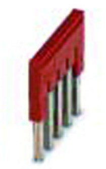 Phoenix Contact Steckbrücke 5p. rt FBS 5-5, Rot, Elektroinstallation