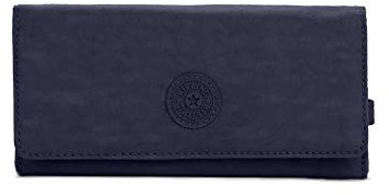 Kipling Damen Teddi Solid Wallet Geldbörse, Blau (True Blue)